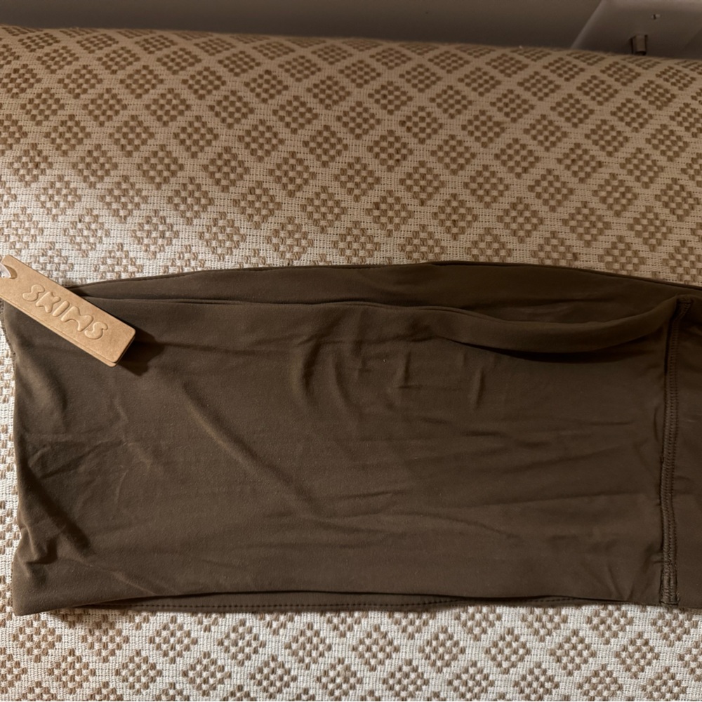 SKIMS NWT Brown Bandeau Top - Picture 4 of 6